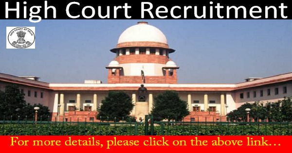 High-Court-Recruitment