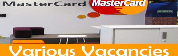 #MasterCard Recruitment - Various Executive Posts 27 March 2019