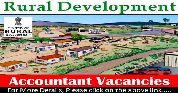 #Rural Development Recruitment - Accountant Posts 28 March 2019